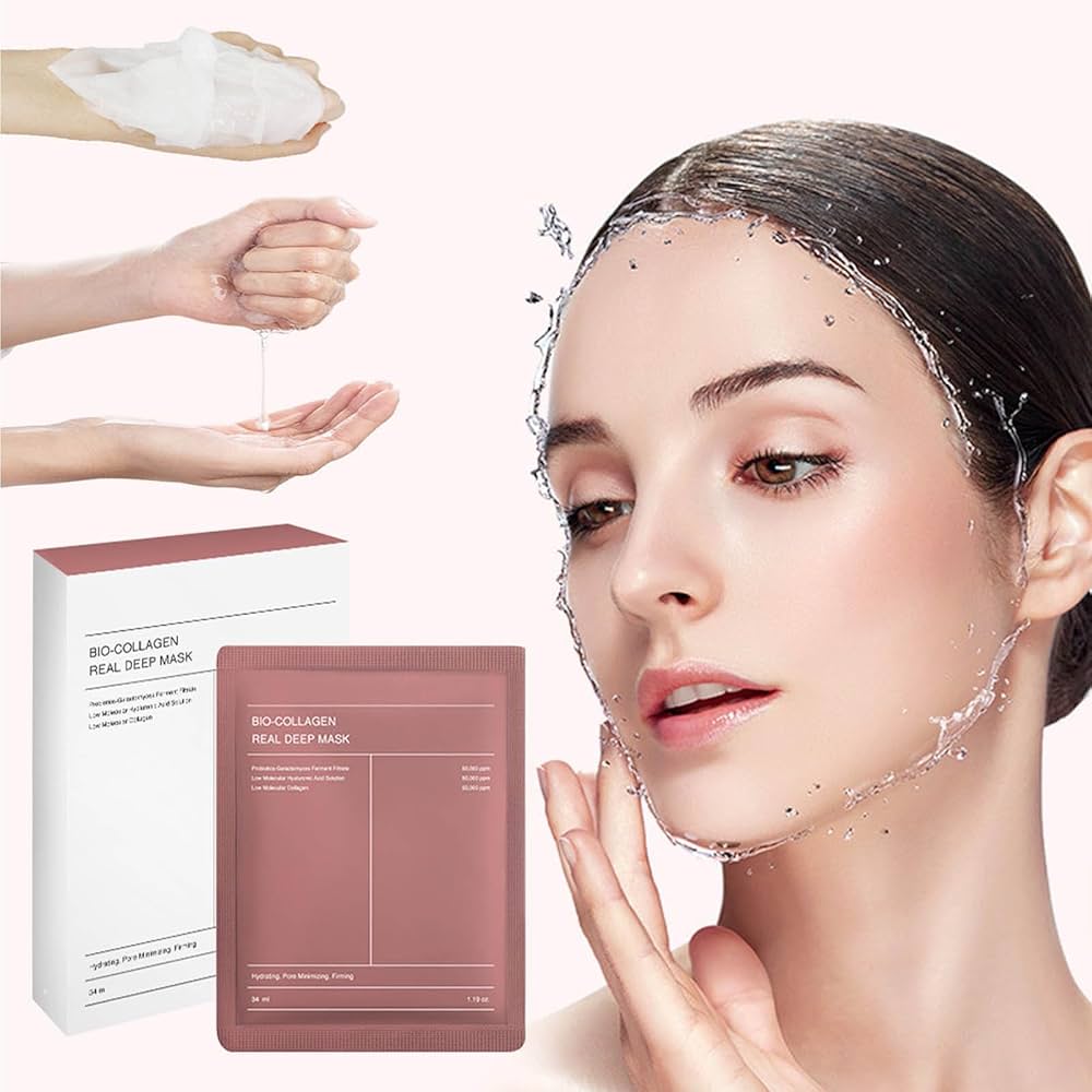 Mascarilla Limpieza Profunda Colageno x4